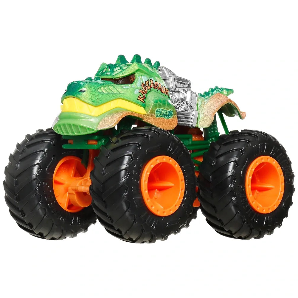 Hot Wheels Monster Trucks Sharks vs Dinos 1:64 Die-Cast Cars Multipack