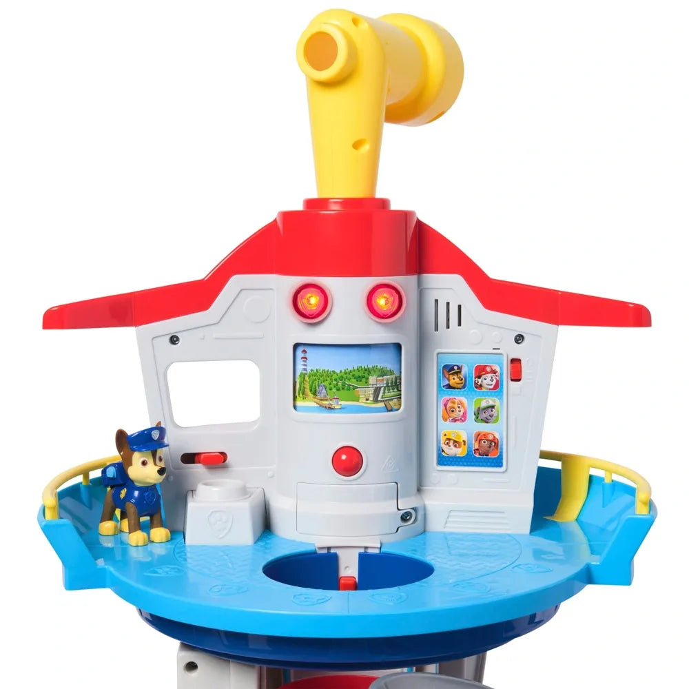 PAW Patrol My Size Lookout Tower Kids Playset with Chase and Vehicle