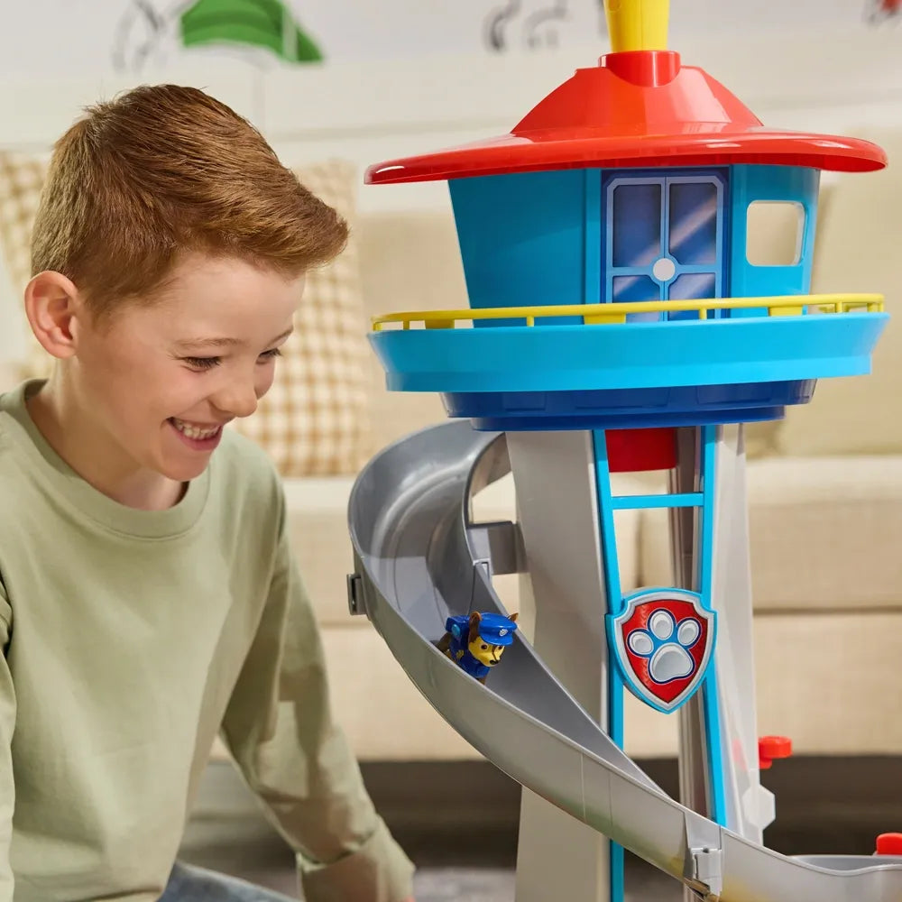 PAW Patrol My Size Lookout Tower Kids Playset with Chase and Vehicle