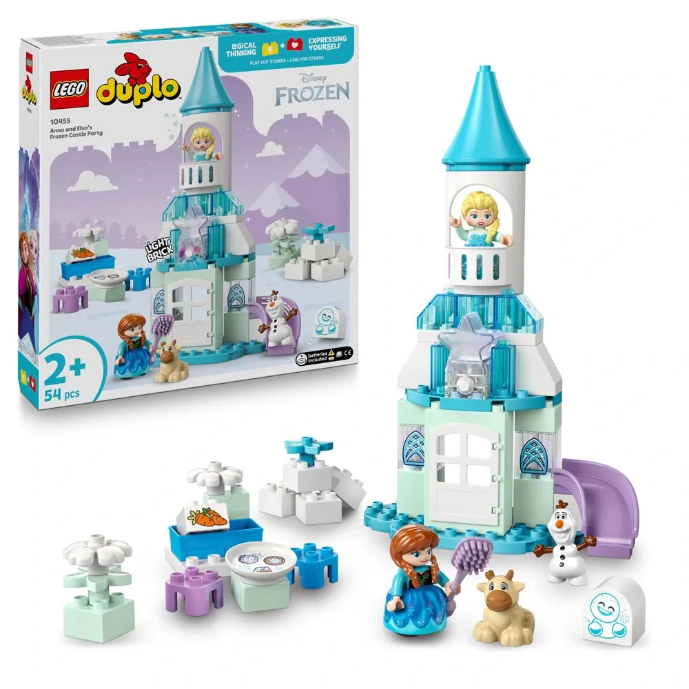 LEGO DUPLO 10455 Frozen Castle Party Set – Anna & Elsa Figures