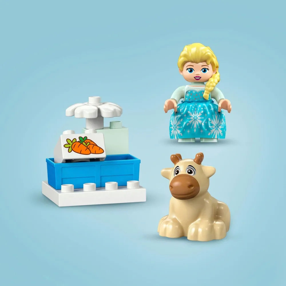 LEGO DUPLO 10455 Frozen Castle Party Set – Anna & Elsa Figures