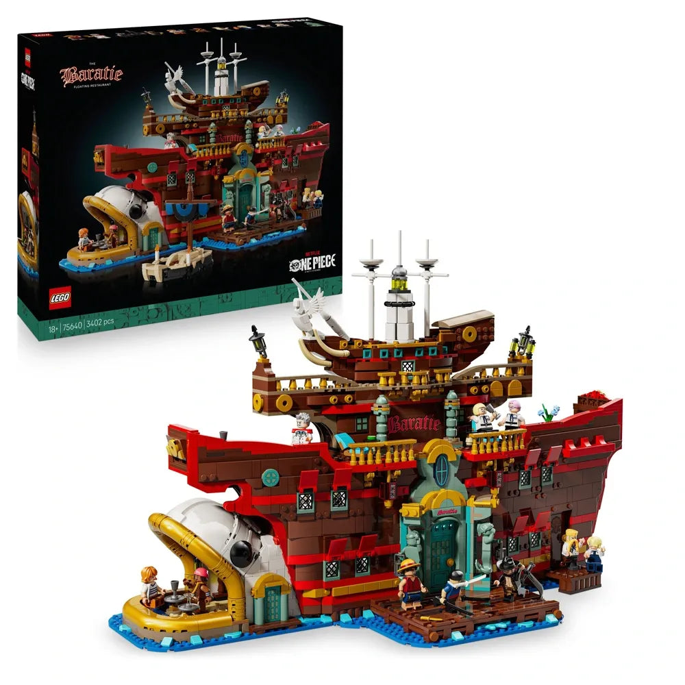 LEGO One Piece Baratie Floating Restaurant 75640 Set for Adults