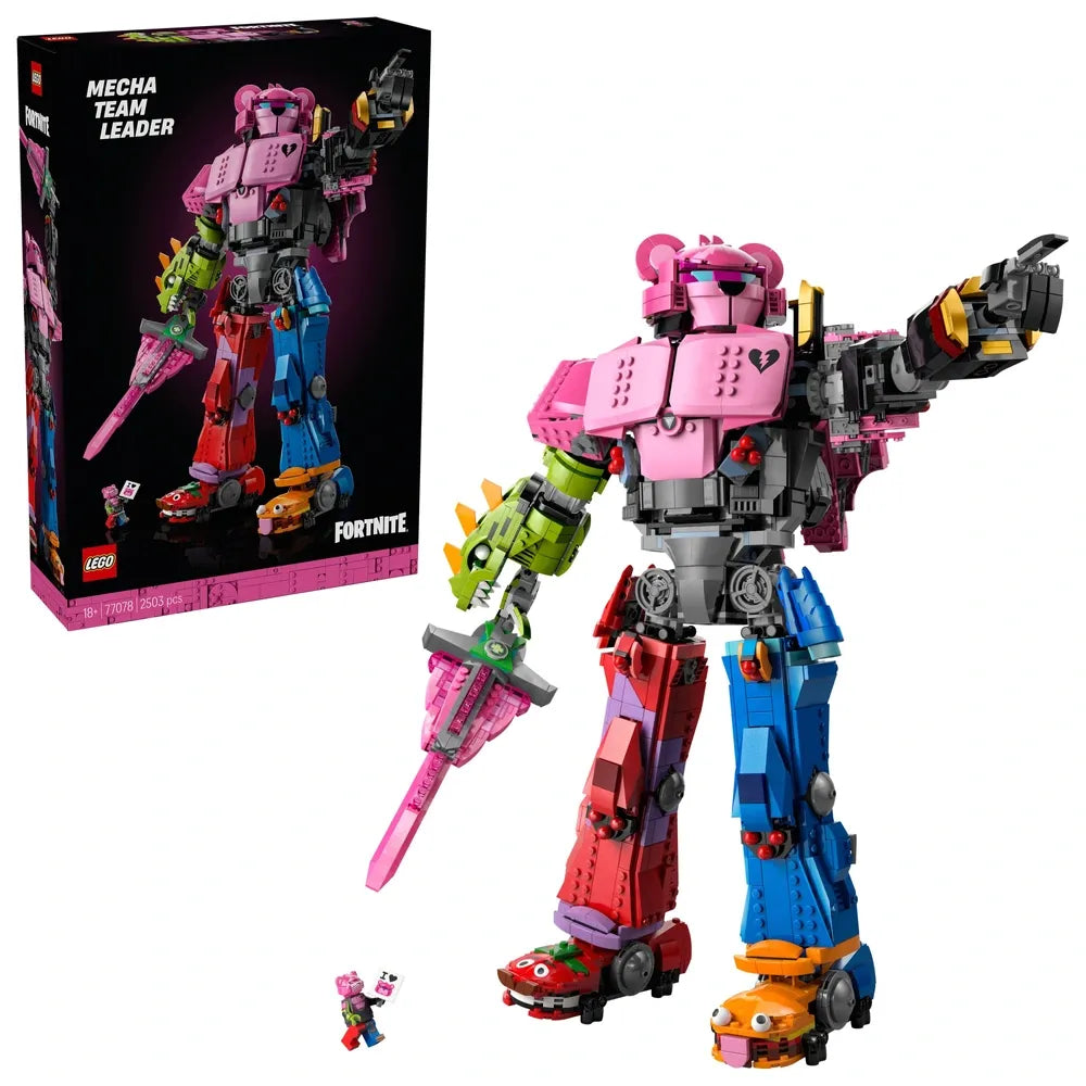 LEGO Fortnite Mecha Team Leader Set 77078 – Adult Building Kit