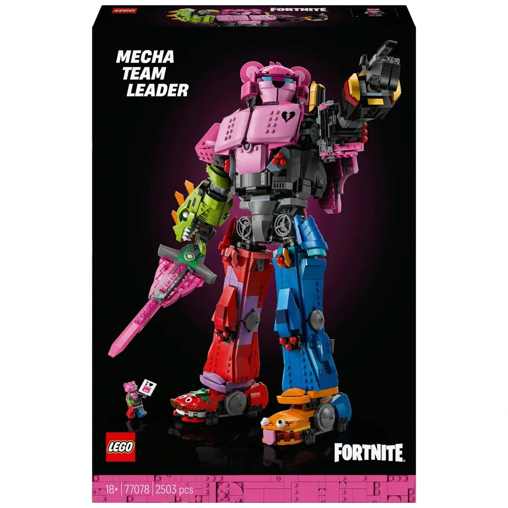 LEGO Fortnite Mecha Team Leader Set 77078 – Adult Building Kit