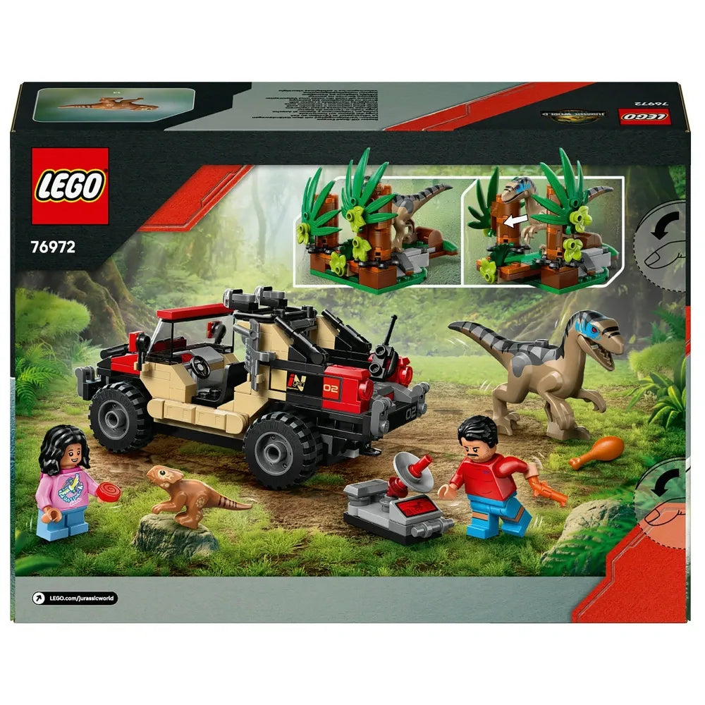 LEGO 76972 Jurassic World Raptor Off-Road Escape Playset