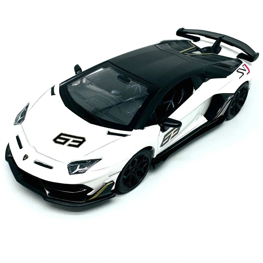 Lamborghini, Mercedes-AMG & Audi RS 1:32 Pull-Back Diecast 3-Car Pack