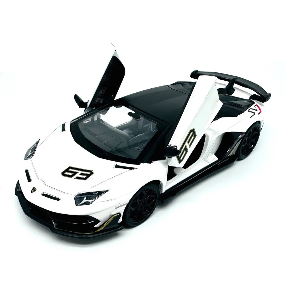 Lamborghini, Mercedes-AMG & Audi RS 1:32 Pull-Back Diecast 3-Car Pack