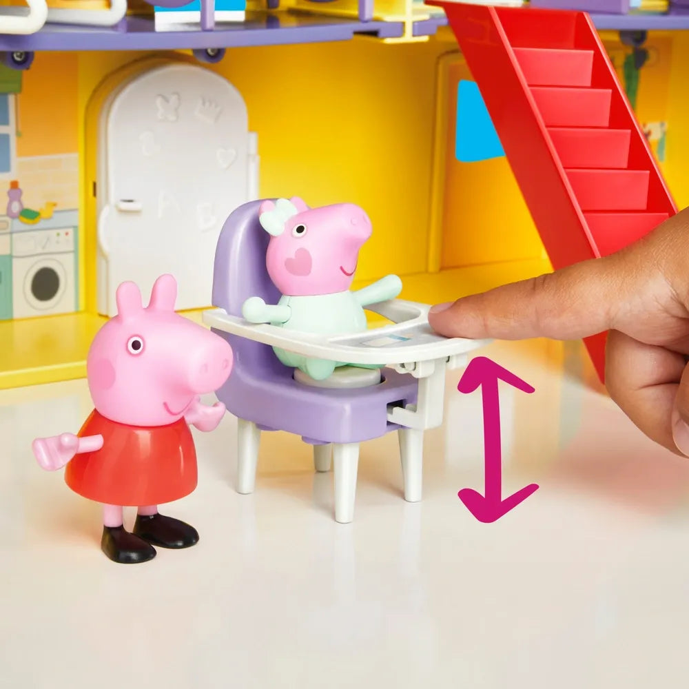Peppa Pig Big Family House Playset – Includes Baby Evie Figure