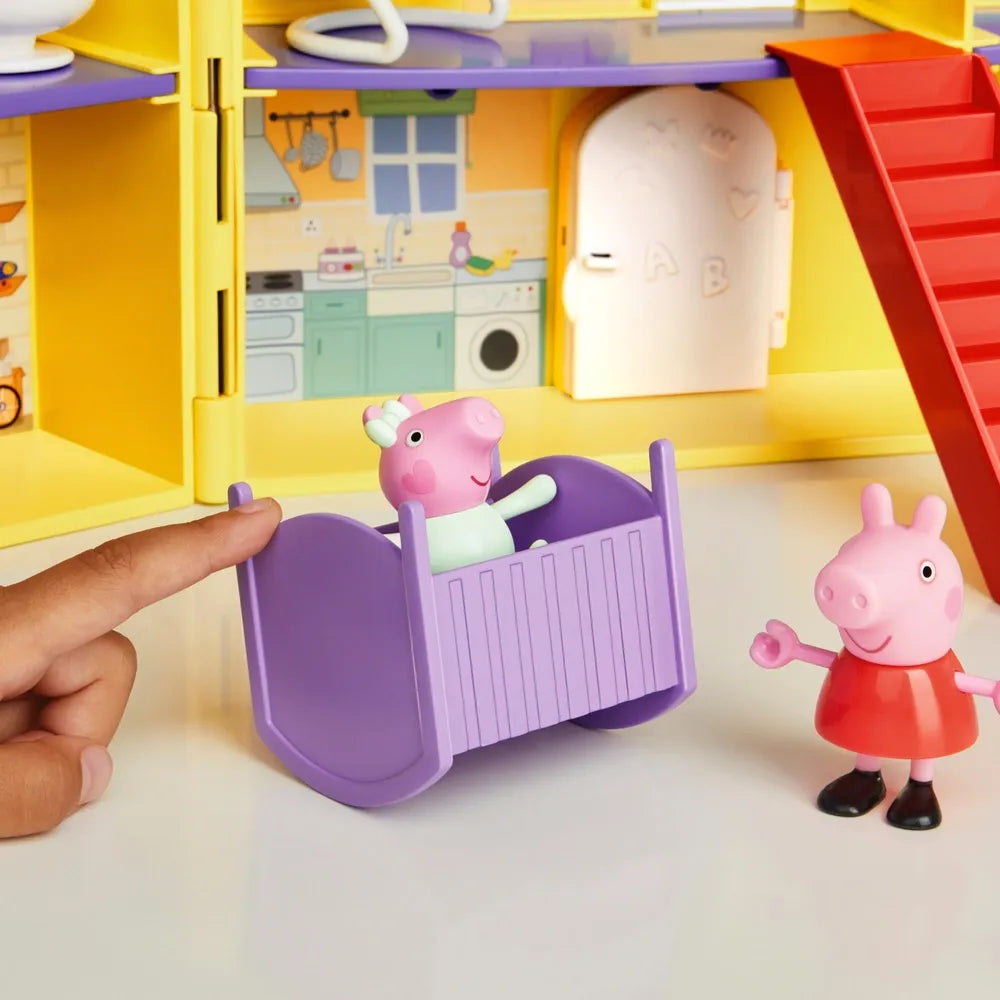 Peppa Pig Big Family House Playset – Includes Baby Evie Figure