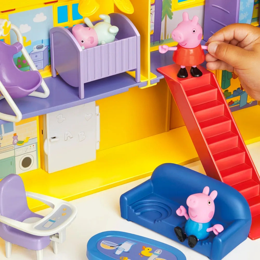 Peppa Pig Big Family House Playset – Includes Baby Evie Figure