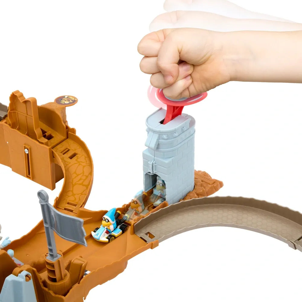 Hot Wheels Bowser’s Castle Raceway Track Set from Mario Kart