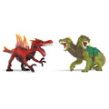 Schleich Eldrador 70834 Fire Saurian & Jungle Lizard Battle Set