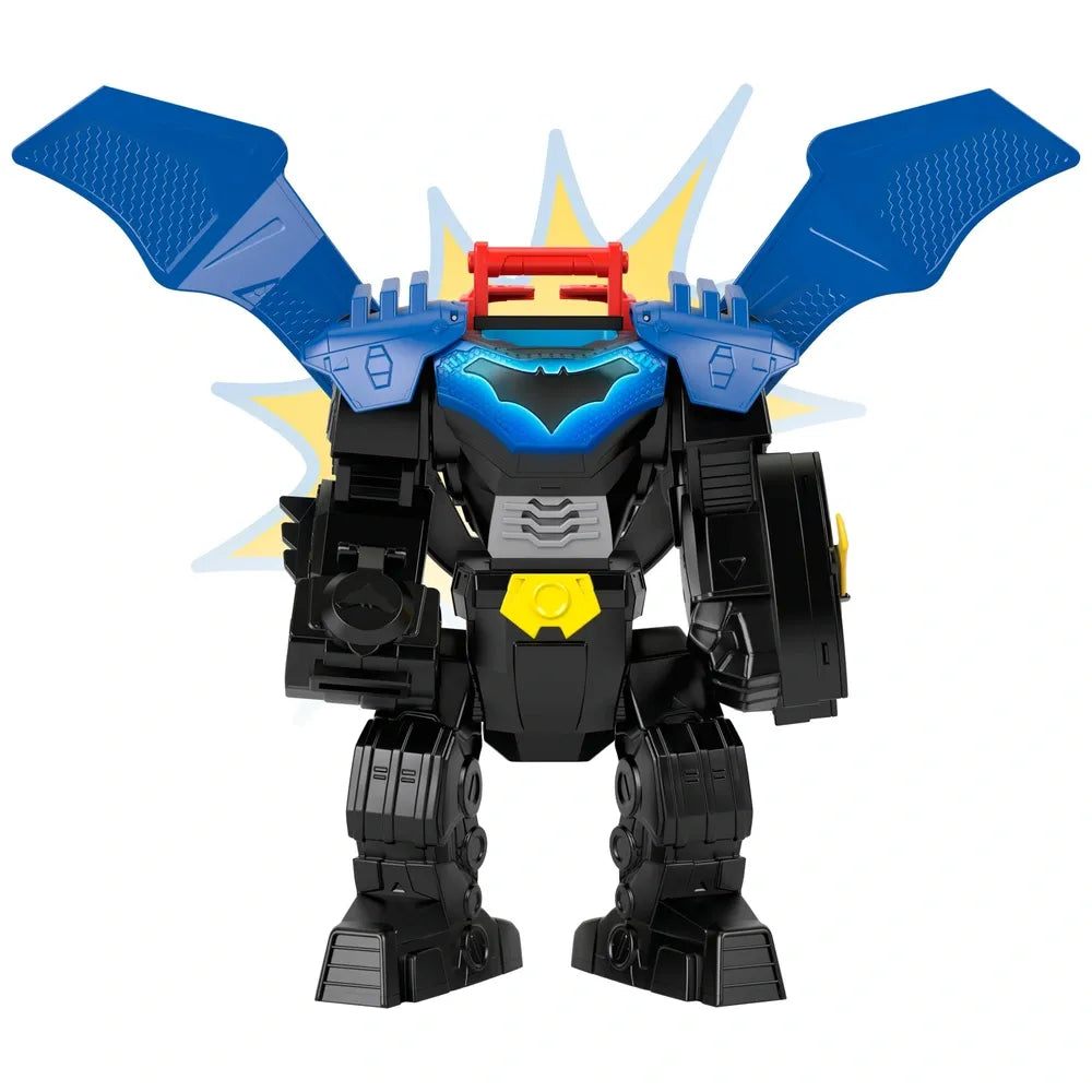 Fisher-Price Imaginext Batman Flight Mech – DC Super Friends Metal Force Set