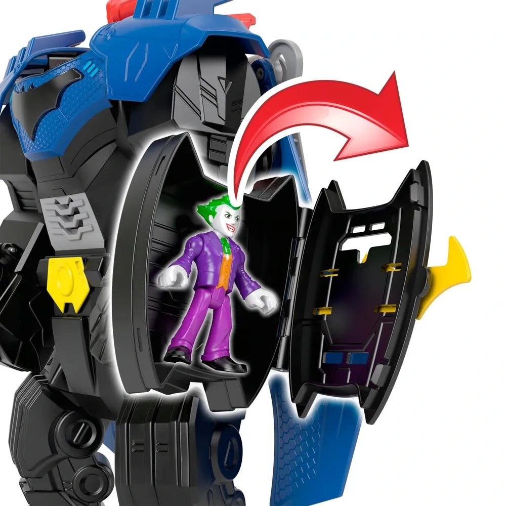 Fisher-Price Imaginext Batman Flight Mech – DC Super Friends Metal Force Set