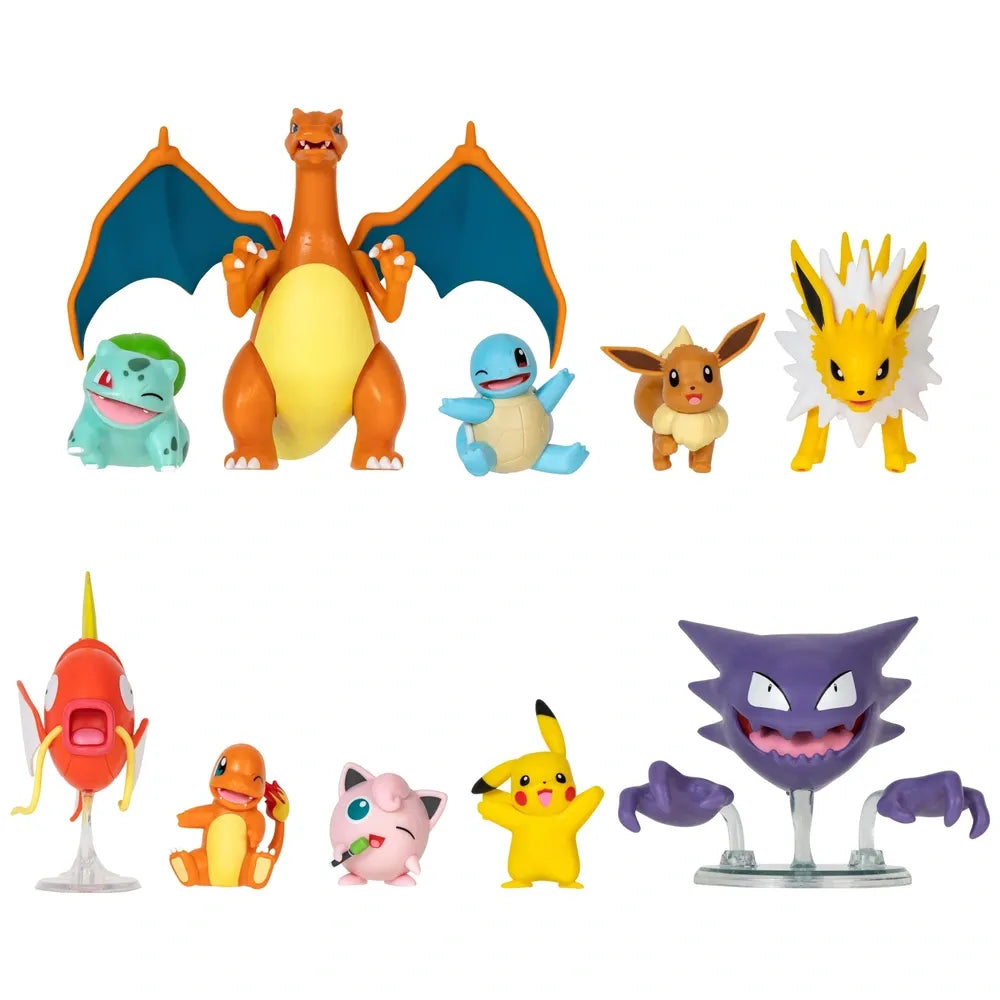 Pokémon Battle Figures Set 10-Pack Featuring Deluxe Charizard