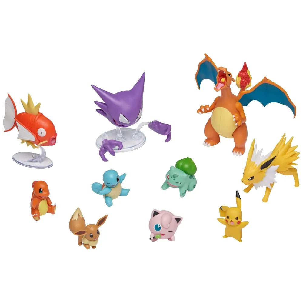 Pokémon Battle Figures Set 10-Pack Featuring Deluxe Charizard