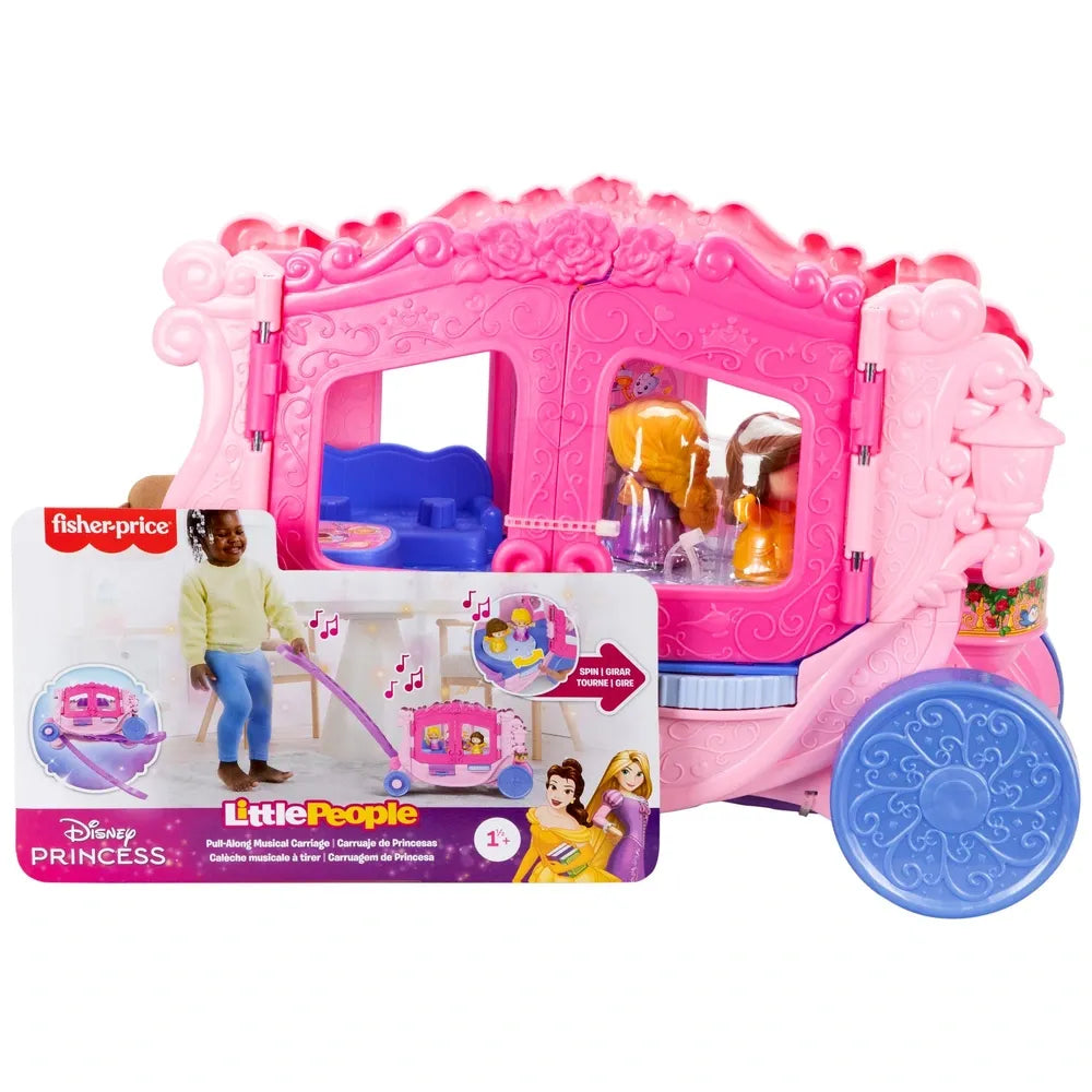 Disney Princess Cinderella’s Dancing Carriage Little People Playset