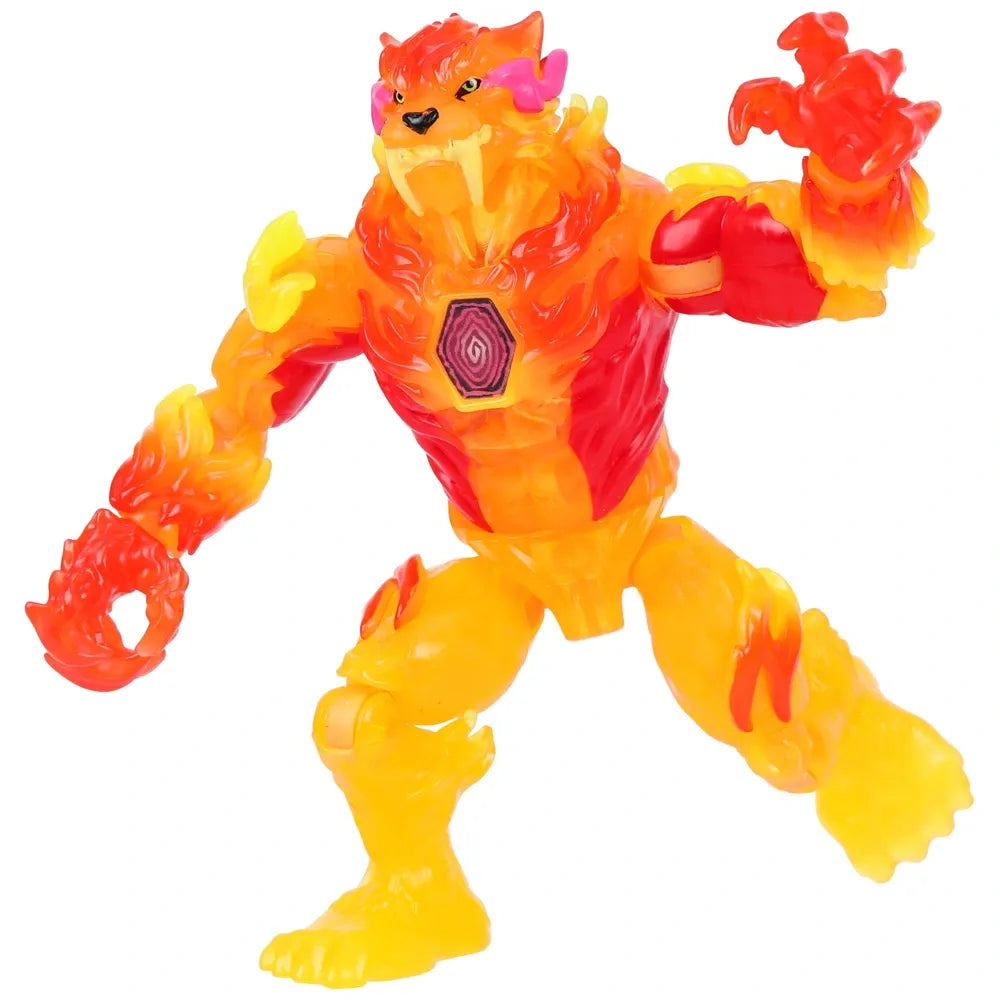 MrBeast Lab Mutators Fire Panther Interactive Mutation Chamber Figure