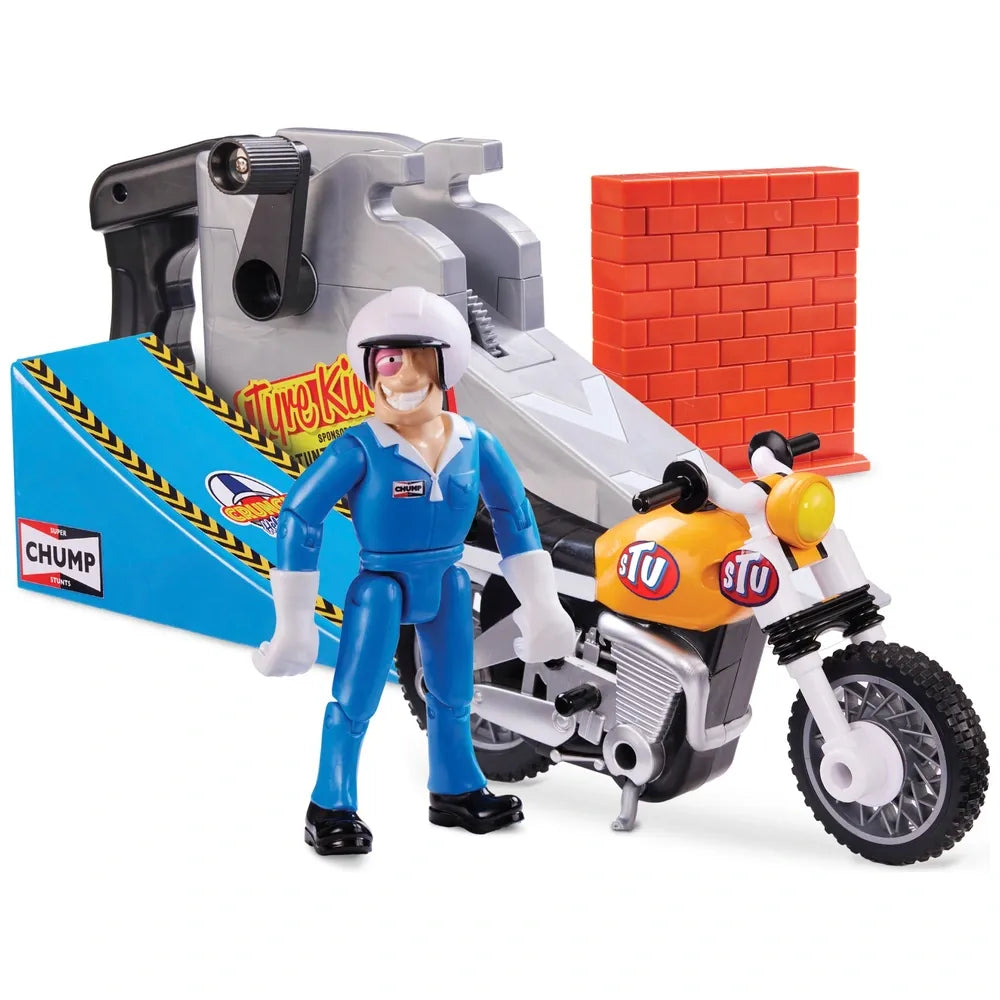Stuntman Stu Nitro Boost Stunt Bike Set for Kids – Action Play Toy