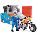 Stuntman Stu Nitro Boost Stunt Bike Set for Kids – Action Play Toy