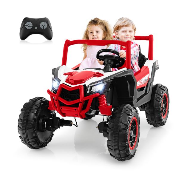 24V Kids UTV Ride-On Car with 4×100W Powerful Motors