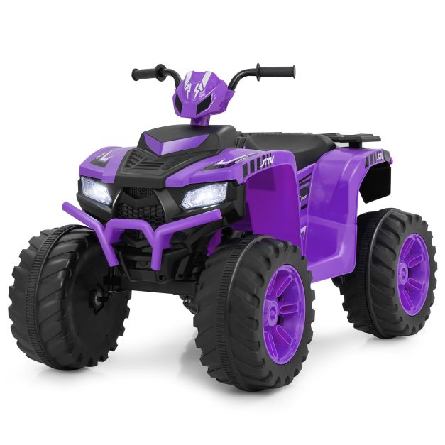 Kids 24V ATV Ride-On Car | LED Lights & Wireless Play