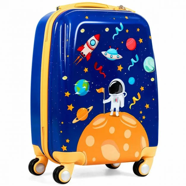 Durable ABS Children’s Suitcase and Backpack Travel Set