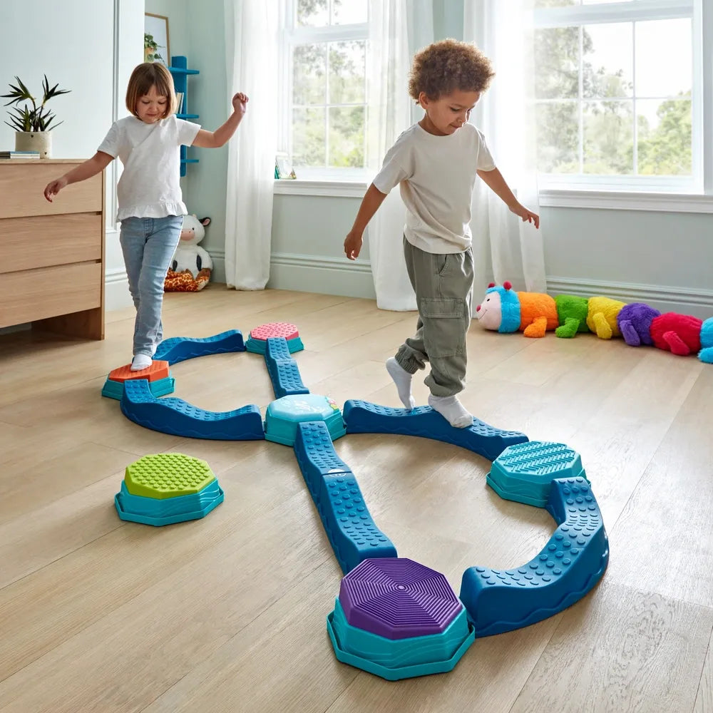 Play Factory Musical Wave Balance Beam Set – Fun Active Play for Kids
