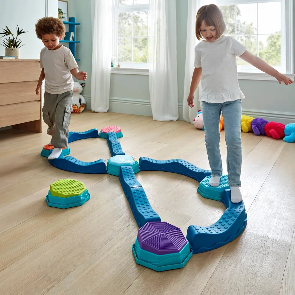 Play Factory Musical Wave Balance Beam Set – Fun Active Play for Kids