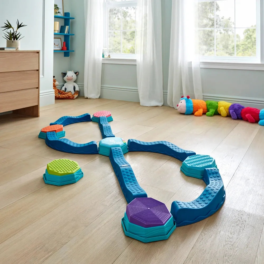 Play Factory Musical Wave Balance Beam Set – Fun Active Play for Kids