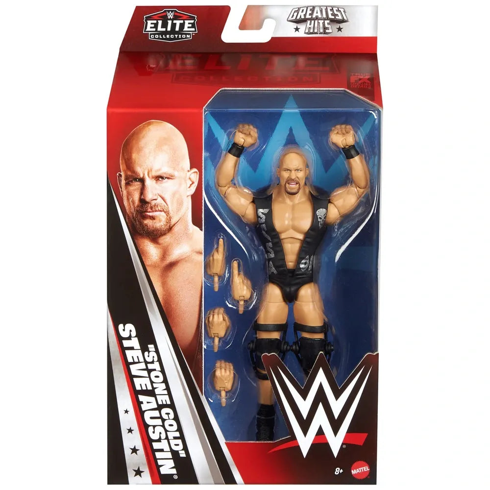 WWE Elite Collection Action Figure – Greatest Hits 'Stone Cold' Steve Austin