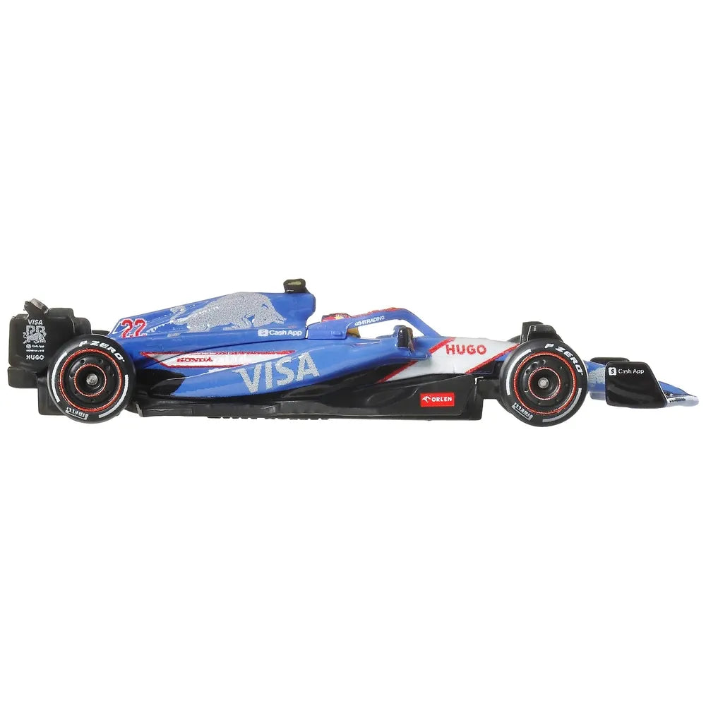 Hot Wheels Premium 2024 RB F1 Team No. 22 Formula 1 1:64 Diecast Car