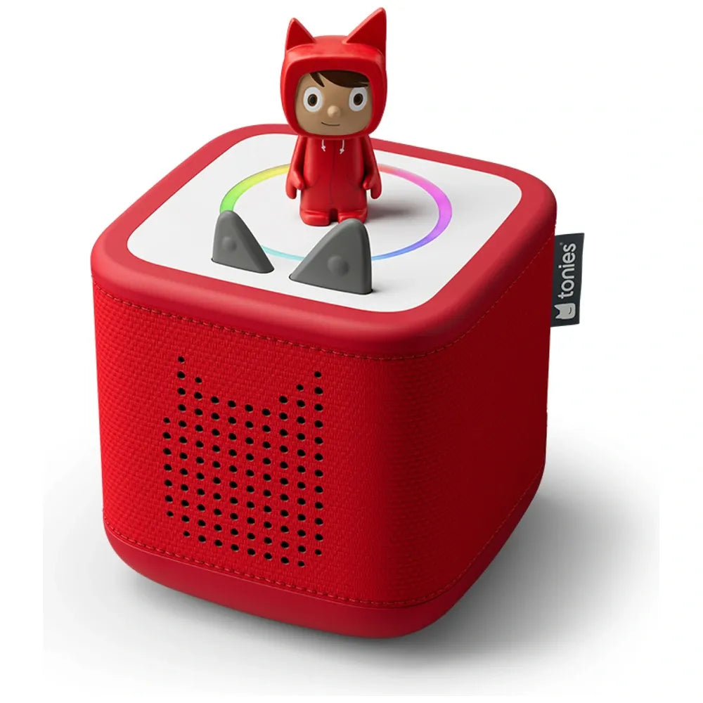 Tonies Toniebox 2 Starter Set in Sunset Red – Audio Player for Kids’ Stories