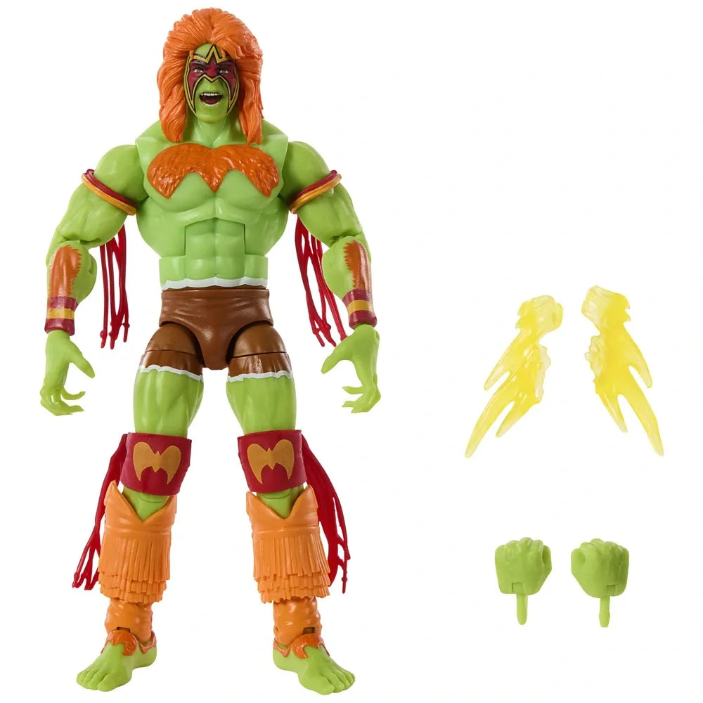 WWE Elite x Street Fighter Action Figure – Ultimate Warrior as Blanka