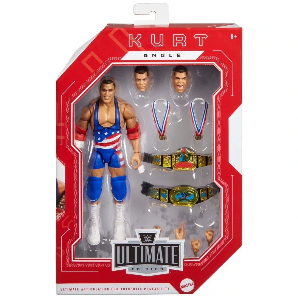 WWE Kurt Angle Ultimate Edition Action Figure Monday Night War Toy