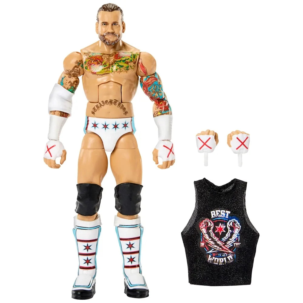 WWE Series 121 Elite Collection Action Figure – CM Punk