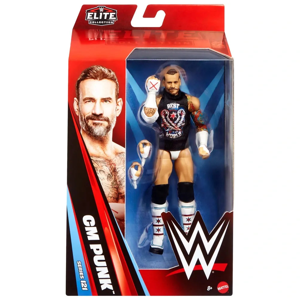 WWE Series 121 Elite Collection Action Figure – CM Punk