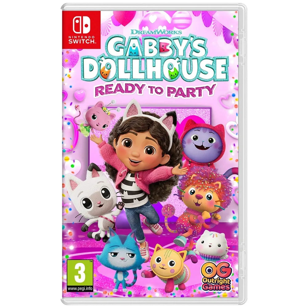 Gabby's Dollhouse Ready to Party – Nintendo Switch Game