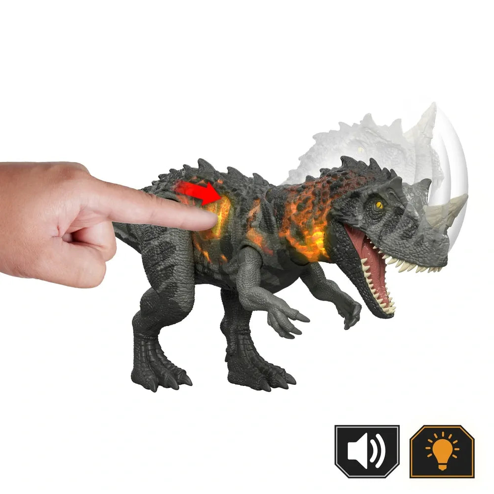 Jurassic World Ceratosaurus Wild Roar Dinosaur Action Figure