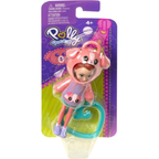 Polly Pocket Accessories Doll Set 9 Cm Trendy Outfit & Mini Dolls Mattel Toy
