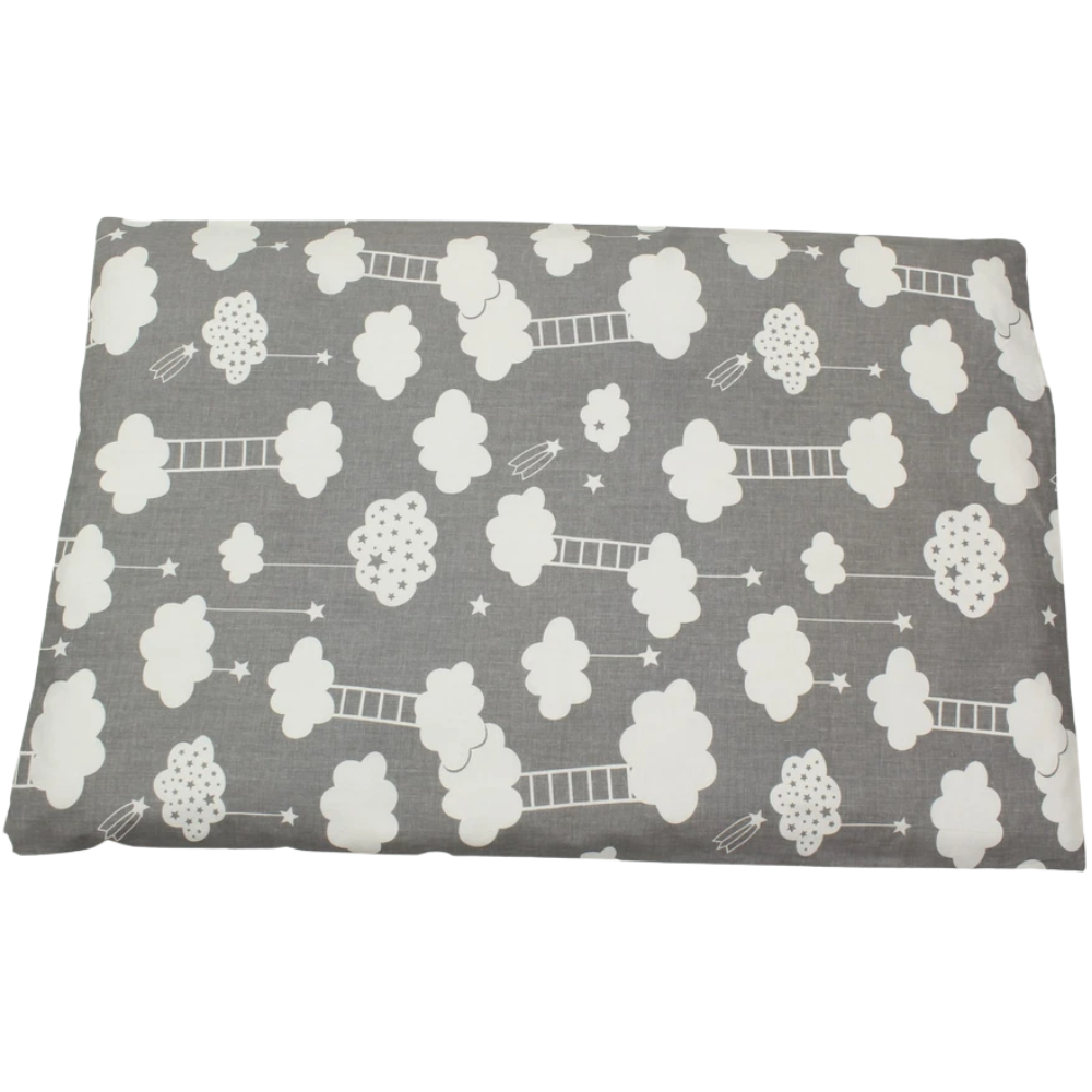 Baby Pillowcase 40x60cm 100% Cotton Zipped Pillow Cover Jungle Floral Print