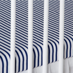 2 Pack 100% Cotton Fitted Sheets for Chicco Next2Me Bedside Crib 55 x 90 cm