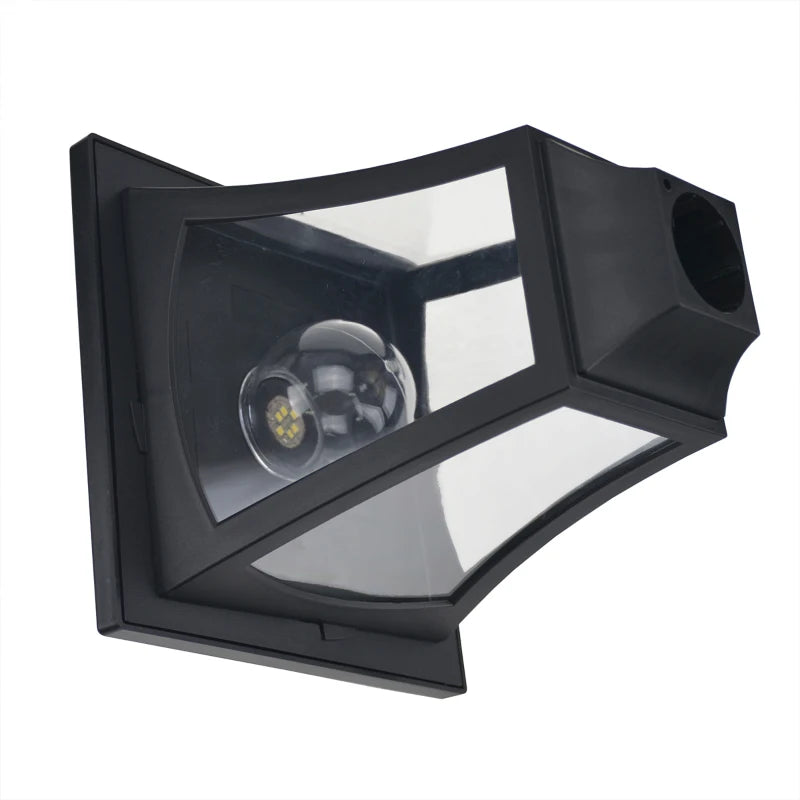 Black Victorian Style 1.8m Solar Post Lamp – Sensor-Controlled Dimmable LED Lantern