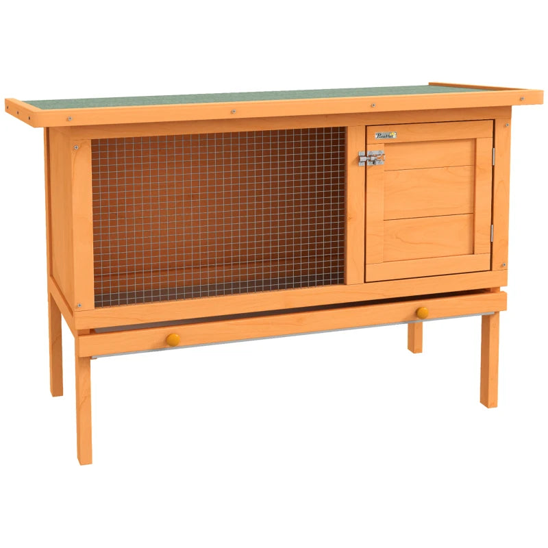 Rabbit Hutch – 90x45x65cm Guinea Pig & Bunny Cage Shelter Outdoor