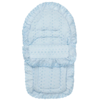 Broderie Anglaise Car Seat Footmuff Cosy Toes Compatible with Bebecar Baby Travel Accessory