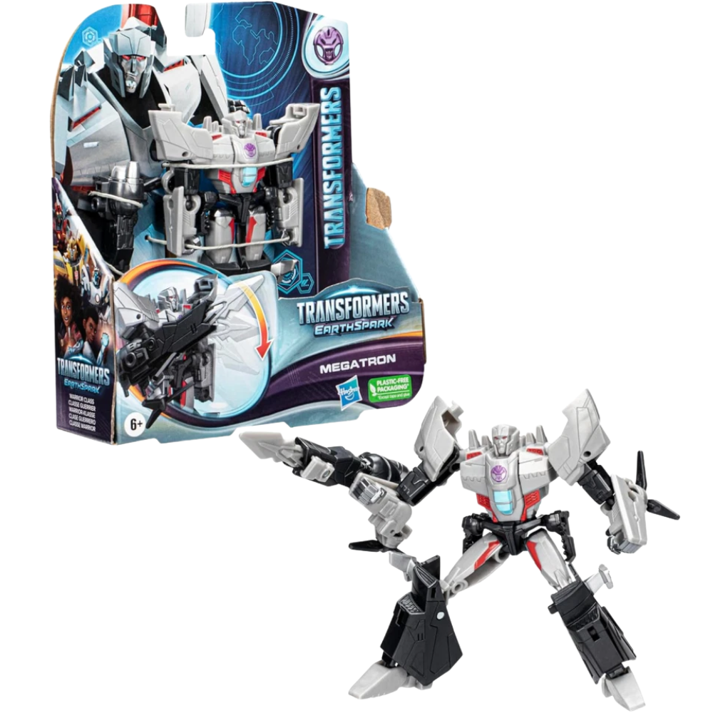 Transformers EarthSpark Megatron Warrior Class Action Figure