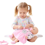 BiBi Doll 18" Soft Body Interactive Baby Doll or 2-Pack Doll Clothes Set Choose