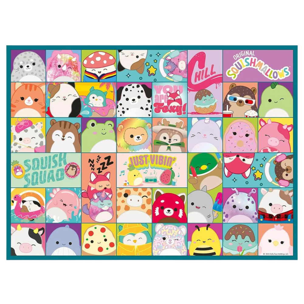 Ravensburger Squishmallows 100 Piece XXL Jigsaw Puzzle for Kids Ages 6+