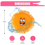 Water Absorbing Soft Flying Disc Frisbee Toy Silicone Pool Beach Summer Outdoor Game 3+