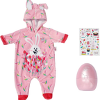 BABY born Easter Egg Doll Outfit Gift Set with Bunny Hood and Stickers 39-46cm